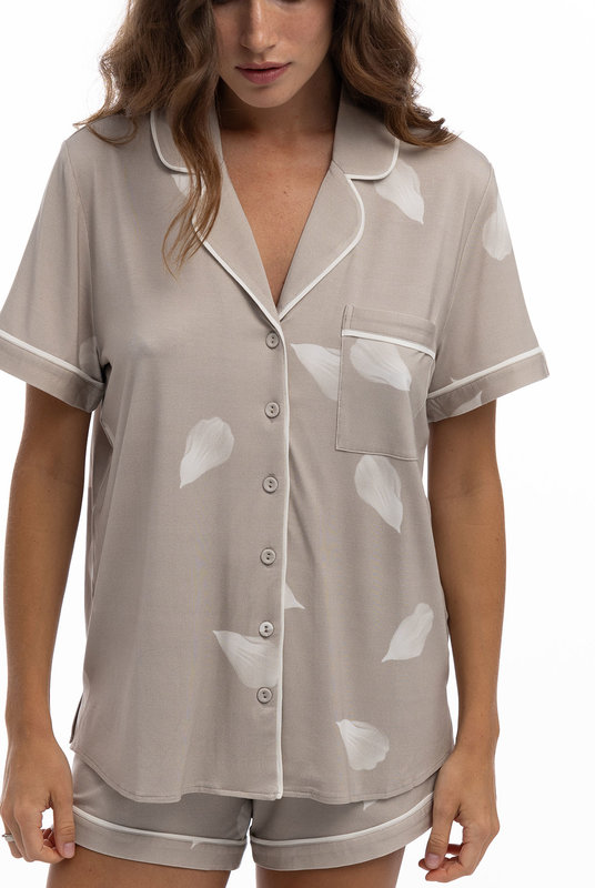 251207-07 Пижама с шортами Элегантное утро