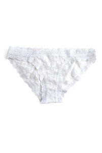 Бикини трусы Hanky Panky с низкой посадкой белые. Бікіні труси Hanky Panky з низькою посадкою білі.