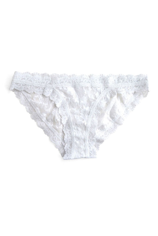 Бикини трусы Hanky Panky с низкой посадкой белые. Бікіні труси Hanky Panky з низькою посадкою білі.