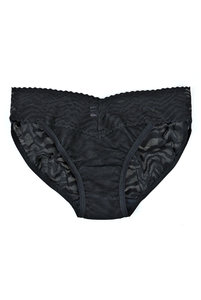 Бикини трусы Hanky Panky средней посадкой черные. Бікіні труси Hanky Panky середньою посадкою чорні.