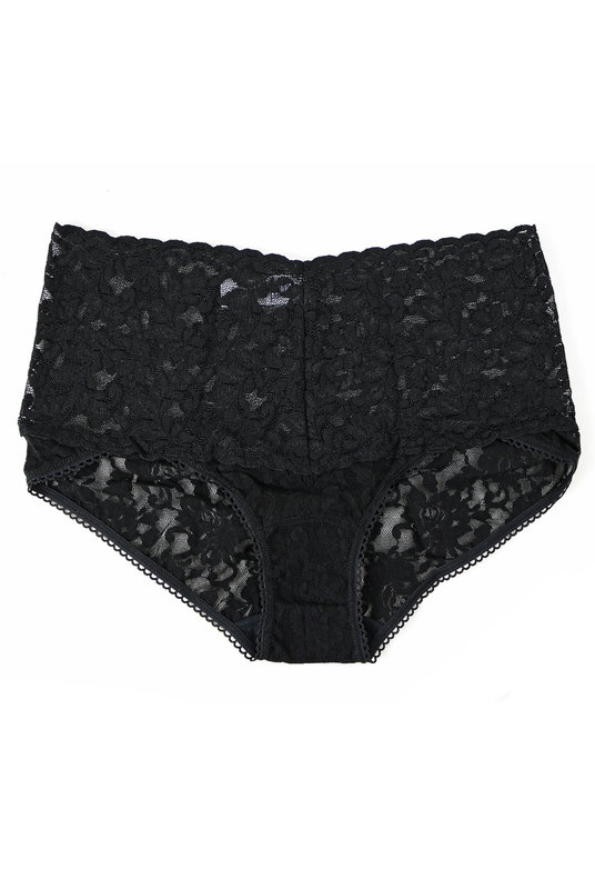 Бесшовные Трусы женские кюлоты  Hanky Panky черные. Безшовні труси жіночі кюлоти Hanky Panky чорні.