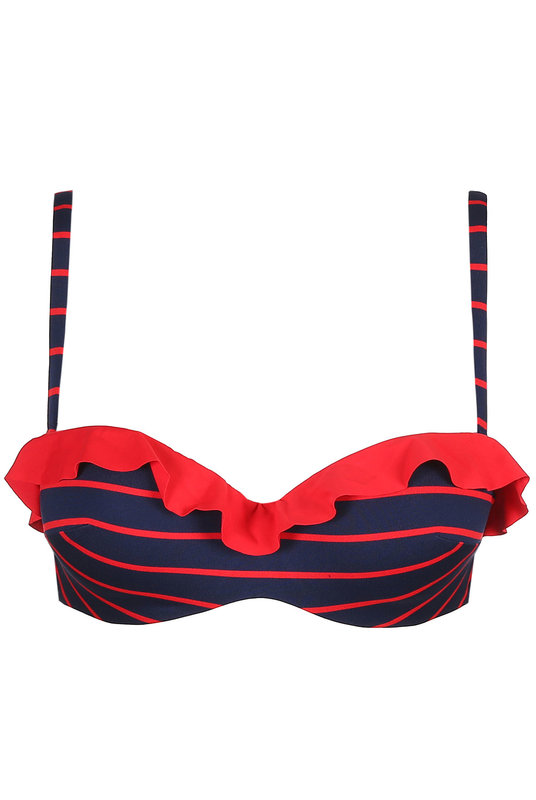 Купальный балконет на косточках купить, Мари Жо, фото крупным планом. 