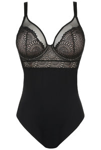 463186 Боди Sophora черный женский боди без рукавов Prima Donna