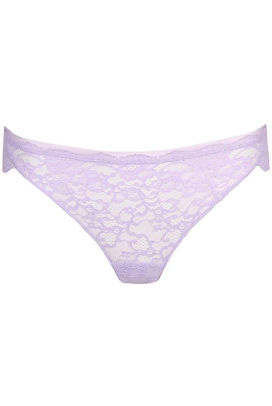 Купить бикини трусы женские бесшовные с изысканным кружевом и низкой посадкой от MARIE JO в сиреневом цвете . Купити бікіні труси жіночі безшовні з вишуканим мереживом і низькою посадкою від MARIE JO в бузковому кольорі