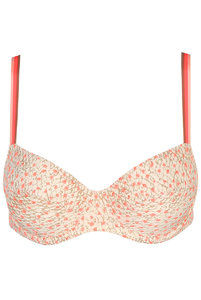 Бюстгальтер бра с мягкими чашечками с графичным принятом от Мери Жо. 