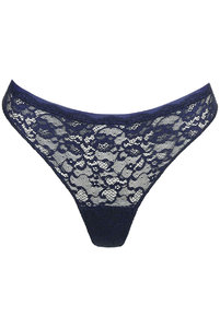 Купить бразилианы трусы женские бесшовные с изысканным кружевом и низкой посадкой от MARIE JO в цвете синий сапфир . Купити бразиліани труси жіночі безшовні з вишуканим мереживом і низькою посадкою від MARIE JO в кольорі синій сапфір
