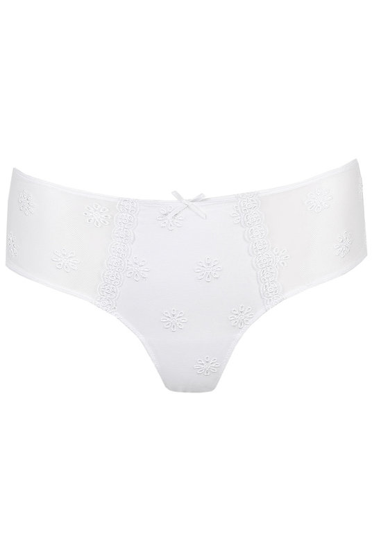 Купить женские трусы шорты бесшовные с вышивкой от MARIE JO в торжественном кристально белом цвете. Купити жіночі труси шорти безшовні з вишивкою від MARIE JO в урочистому кришталево білому кольорі.