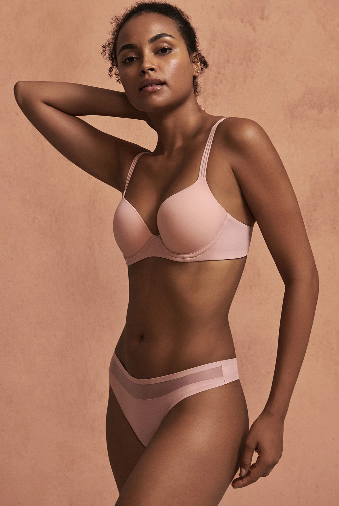 122097 Marie Jo L`Aventure Louie Пуш-ап Розовая пудра