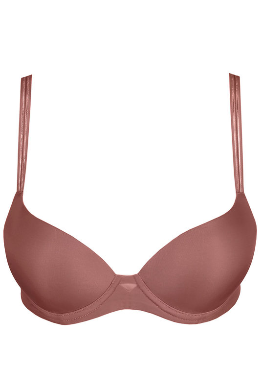 Бесшовный бюстгальтер с пуш-ап от Мари Жо, фото крупным планом. Безшовний бюстгальтер з пуш-ап від Марі Жо, фото крупним планом.