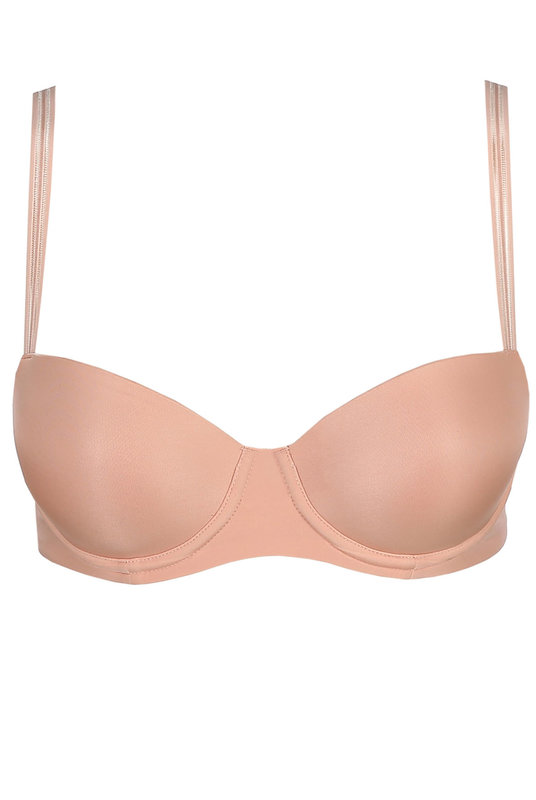 Бесшовный бюстгальтер балконет купить, фото крупным планом. 