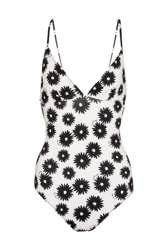 7BL31150 Купальник Watercolor Floral and Linda Floral print