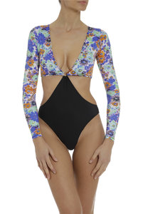 7BN11410 Купальник Graphic Cutouts