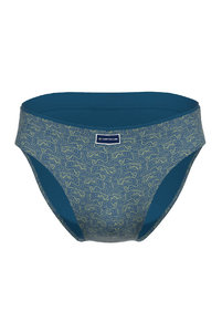 Купить мужские трусы слипы от Tom Tailor из хлопка с принтом синего цвета в Украине. Купити чоловічі труси сліпи від Tom Tailor з бавовни з принтом синього кольору в Україні.