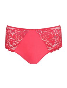 Купить кюлоты трусы женские бесшовные с изысканным кружевом и высокой посадкой от MARIE JO в цвете пряная ягода . Купити кюлоти труси жіночі безшовні з вишуканим мереживом і високою посадкою від MARIE JO в кольорі пряна ягода.