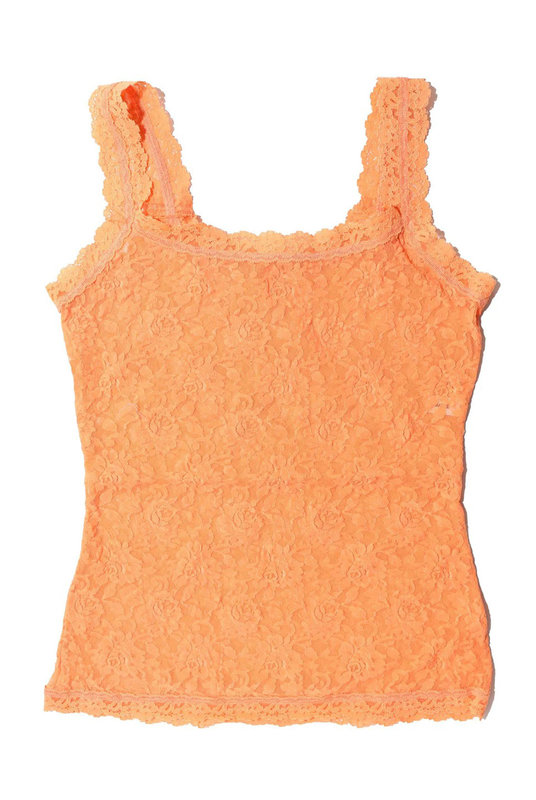 Купить женскую майку кружевную оранжевую домашнюю для сна и отдыха от Hanky Panky. Купити жіночу майку мереживну помаранчеву домашню для сну і відпочинку від Hanky Panky.