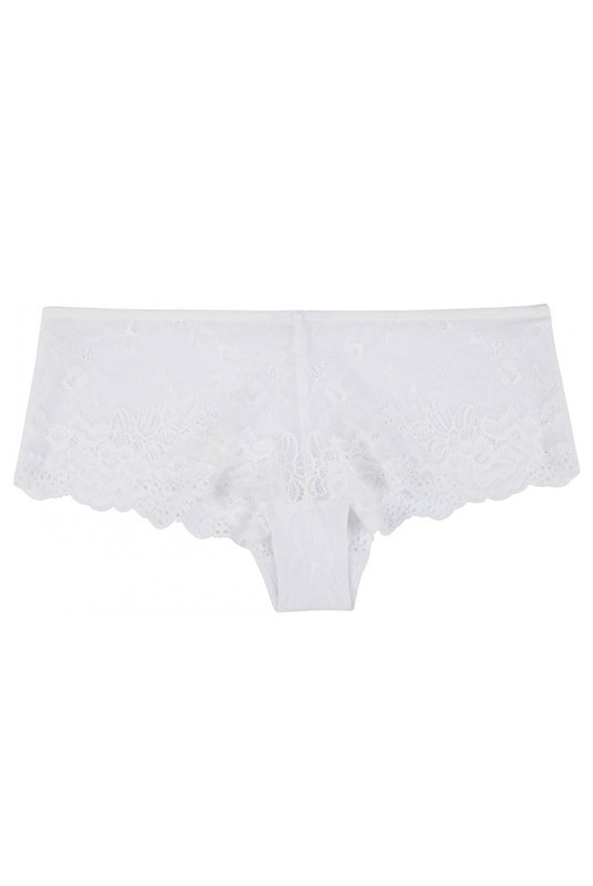 Купить бесшовные трусы шорты женские кружевные сексуальные со средней посадкой от PLEASURE STATE в белом цвете. Купити безшовні труси шорти жіночі сексуальні з середньою посадкою від PLEASURE STATE в білому кольорі.
