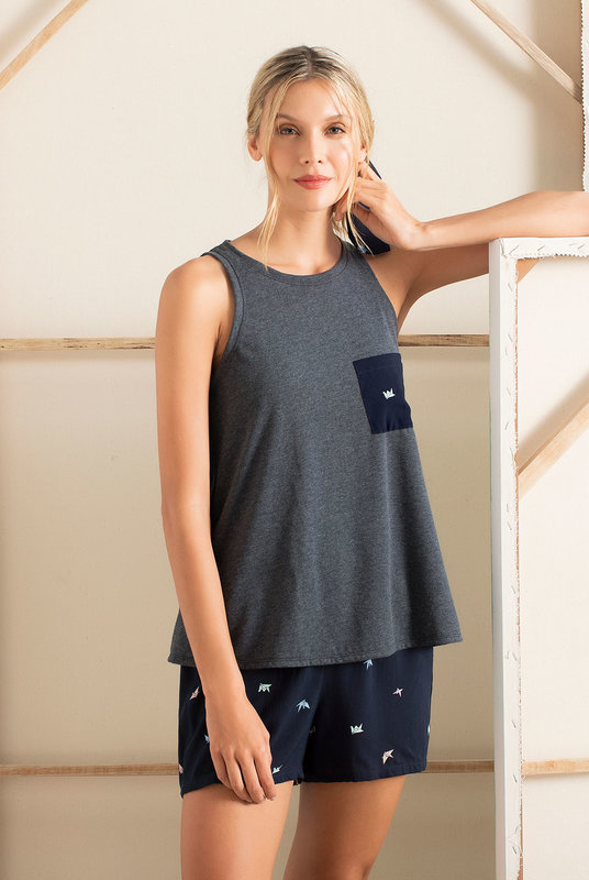 1882001 Майка 01 Homewear