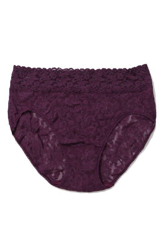 Купить женские трусы кюлоты с высокой талией кружевные от Hanky Panky с фиолетовым принтом. Купити жіночі труси мереживні з високою посадкою від Hanky ​​Panky з фіолетовим  принтом.