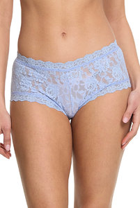 Женские трусы шорты с низкой посадкой от Hanky Panky из нежного кружева в небесно-голубом оттенк. Жіночі труси шорти з низькою посадкою від Hanky ​​Panky з ніжного мережива в небесно-блакитному відтінку. 