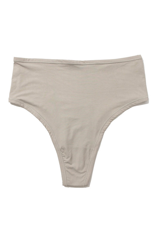 Купить женские трусы бразилианы с высокой посадкой бесшовные от Hanky Panky в сером цвете. Купити жіночі труси бразиліани з високою посадкою безшовні від Hanky ​​Panky в сірому кольорі.