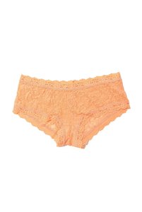 Купить женские трусы шорты кружевные с базовой посадкой повседневные и удобные в светло оранжевом цвете от Ханки Панки. Купити жіночі труси шорти мереживні з базовою посадкою повсякденні і зручні в помаранчевому кольорі від Ханки Панки.
