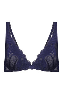 Бюстгальтер треугольник на кости синего цвета ME. By Bendon