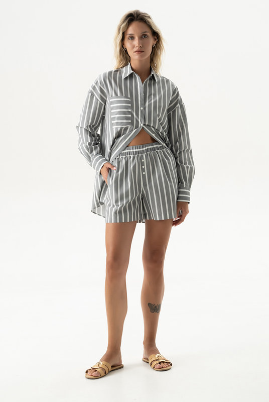 251204-05 Шорты Strapped Cotton