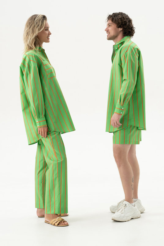 251204-06 Брюки Strapped Cotton