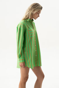 251204-04 Рубашка Strapped Cotton