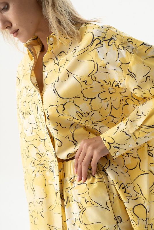 251204-04 Рубашка Strapped Cotton