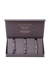 250000-55 Шелковая мини-резинка set-3 Silk accessories