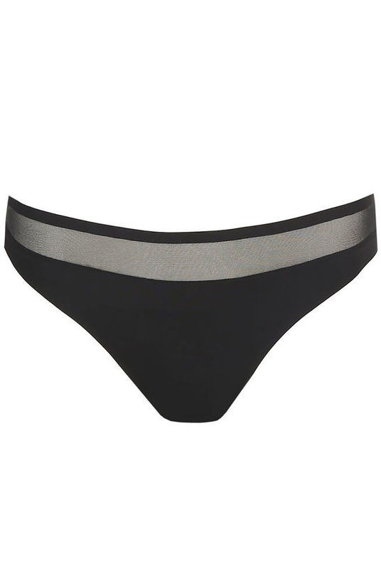 Купить бразилиана трусы женские бесшовные из тюля и эластичной микрофибры от Мари Жо в черном оттенке. Купити бразиліана труси жіночі безшовні з тюлю і еластичної мікрофібри від Марі Жо в чорному відтінку.