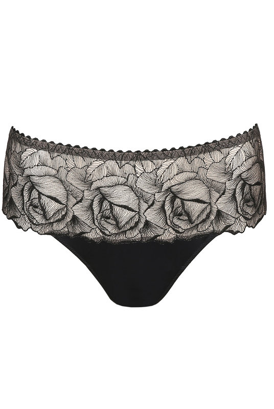 Стринги бесшовные женские кружевные в темном оттенке от Prima Donna. Стрінги безшовні жіночі мереживні в чорному відтінку від Prima Donna.