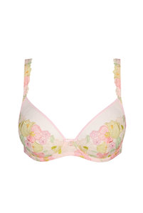 Бюстгальтер мягкий на кости купить в розовом цвете от Marie Jo, фото крупным планом. 