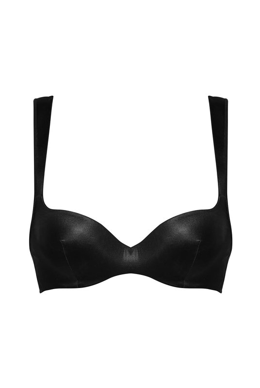 Верх купальника - купальный бюстгальтер уплотненный на кости, в черном цвете, Андрес Сарда. 