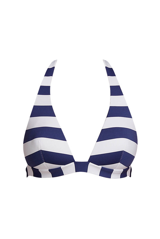 Верх купальника: купальный треугольник уплотненный без косточек, полосатый треугольник купальный. 