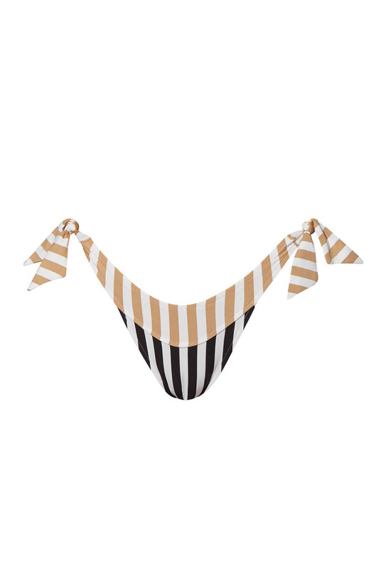 Купальные бикини на завязках с принтом полоса, раздельный купальник от Андрес Сарда. 