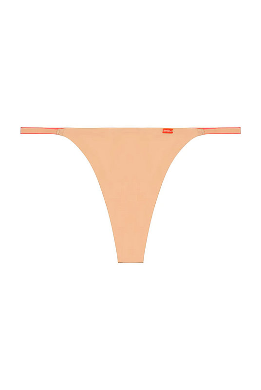 Купить бразилиана трусы женские с неоновым декором гладкие от ME. BY BENDON  в телесном оттенке. Купити бразиліана труси жіночі з неоновим декором гладкі від ME. Бендон у тілесному відтінку.