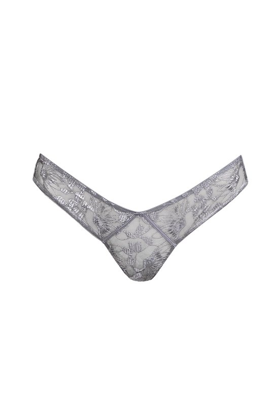 Полупрозрачные трусики стринги от ANDRES SARDA в сером цвете. Напівпрозорі трусики стрінги від ANDRES SARDA в сірому кольорі.