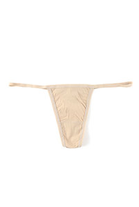 Бесшовные трусы женские тонкие и легкие стринги hanky panky в светлом цвете. Безшовні труси жіночі тонкі і легкі стрінги hanky panky в світлому кольорі.