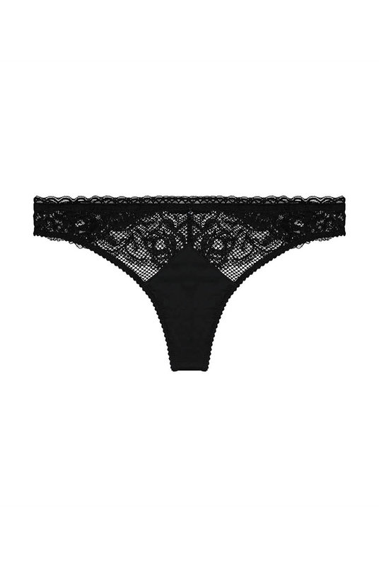 Купить бразилиана трусы женские кружевные от ME. By Bendon  в черном оттенке. Купити бразиліана труси жіночі мереживні від ME. By Bendon в чорному відтінку