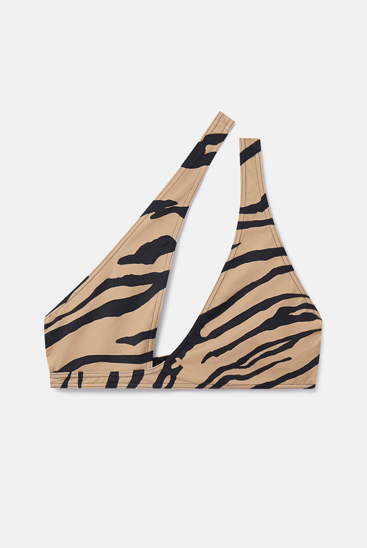 7BYA2010 Топ Animal Print