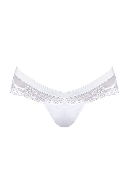 Полупрозрачные трусики стринги от ANDRES SARDA в белом цвете. Напівпрозорі трусики стрінги від ANDRES SARDA в білому кольорі.