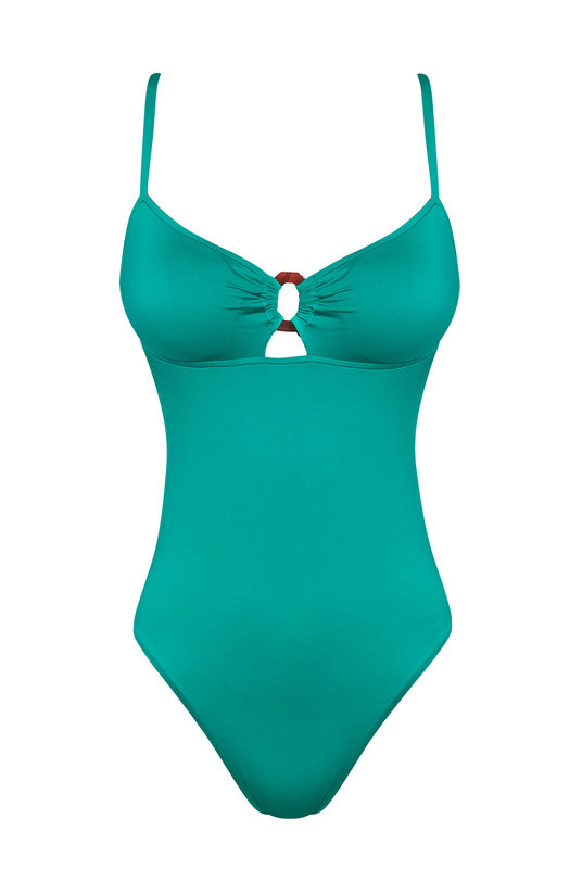 Цельный купальник зеленый купить, брендовый купальник от Андрес Сарда. Суцільний купальник зелений купити, брендовий купальник від Андрес Сарда.