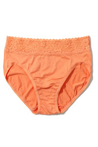 Купить кюлоты трусы женские бесшовные  с высокой посадкой от Hanky Panky в цвете флоренсо оранжевые.Купити кюлоти труси жіночі безшовні з високою посадкою від Hanky Panky в кольорі флоренсо помаранчеві.