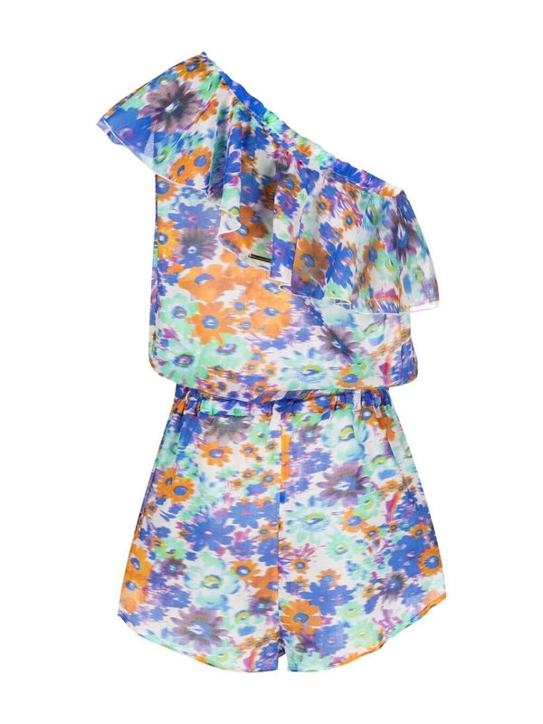 7H4B1460 Комбишорты Floral Print