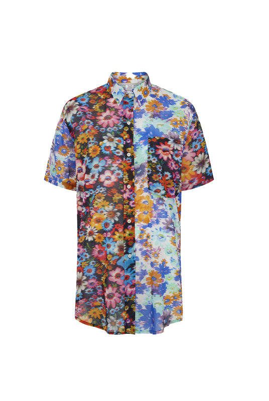 7C201460 Рубашка Floral Print