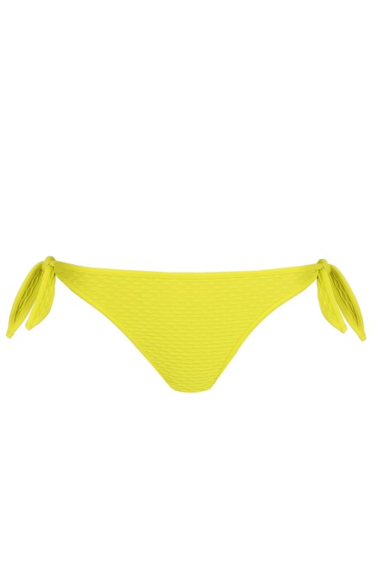 Женский раздельный купальник бикини и бандо с отстегивающимися бретелями от Мари Жо жакардовый желтый цвет.
