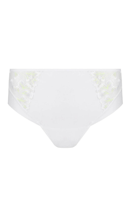 Купить женские трусы с высокой посадкой от Marie Jo в кристально белом цвете. Купити жіночі труси з високою посадкою від Marie Jo в кристально білому кольорі.