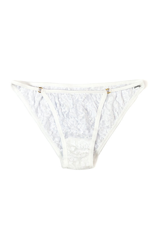 Бикини трусы Hanky Panky с низкой посадкой Белые. Бікіні труси Hanky Panky з низькою посадкою білі.